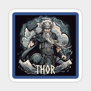 Thor Thunder God Norse Mythology Asgardians Magnet