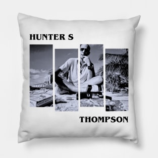 Hunter S Tompson Retro Pillow