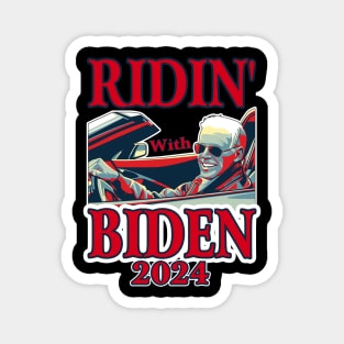 Ridin With Biden 2024 shirt, Biden Harris 2024 shirt , Biden For President LTSD13 Magnet