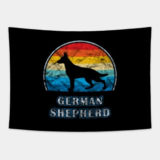 German Shepherd Vintage Design Dog Tapestry