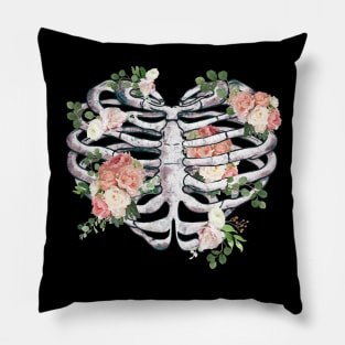 Rib Cage Floral 7 Pillow