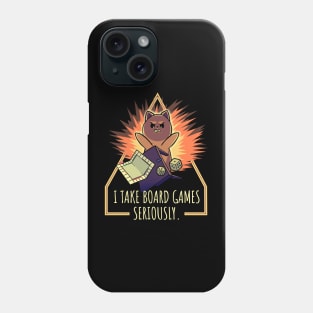 I Take Board Games Seriously Funny Phone Case