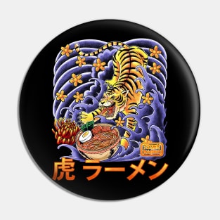 tiger ramen Pin