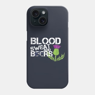 Scotland Flag Rugby Phone Case