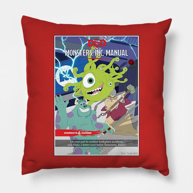 Monsters, Inc. Manual Pillow by Florida Project