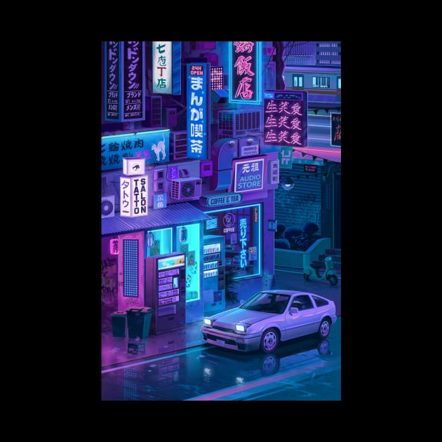 Tokyo Night by Mr.Melville