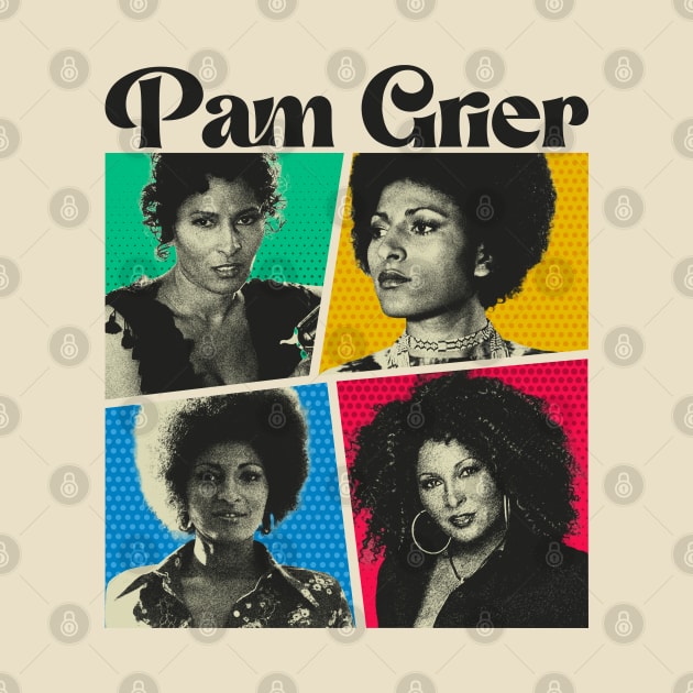 Pam Grier Comics Black by sepatubau77