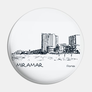 Miramar Florida Pin