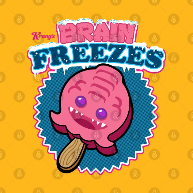 Krang's Brain Freezes by harebrained