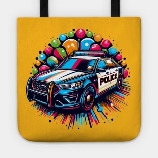 Police car Tote