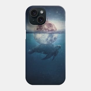 sailing moon Phone Case