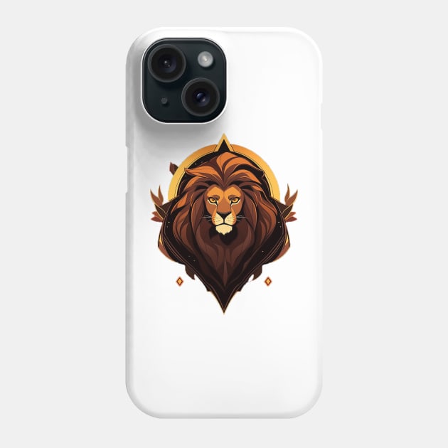 lion Phone Case by lets find pirate