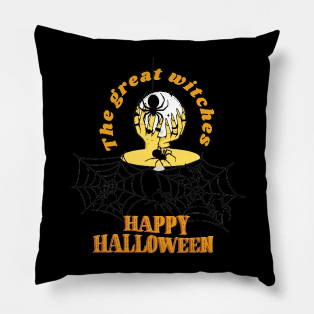 boo halloween Pillow by NOUNEZ 