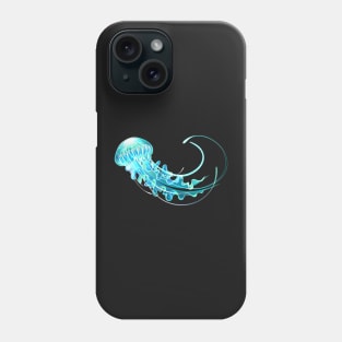 Big Luminous Jellyfish Phone Case