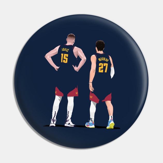 Nuggets Duo Pin by dbl_drbbl