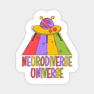 Autism Awareness Month | Neurodiverse Universe Magnet
