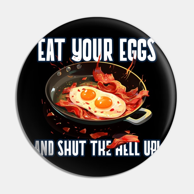 Diner Breakfast Pin by Preston James Designs