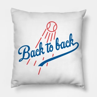 back to back champion 2021 Pillow