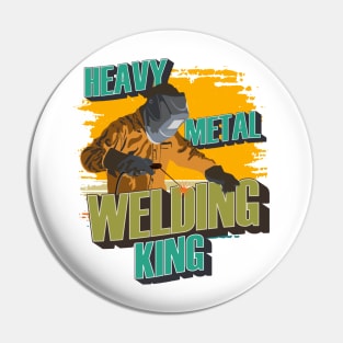 Welding man the legend Heavy metal welding king Pin