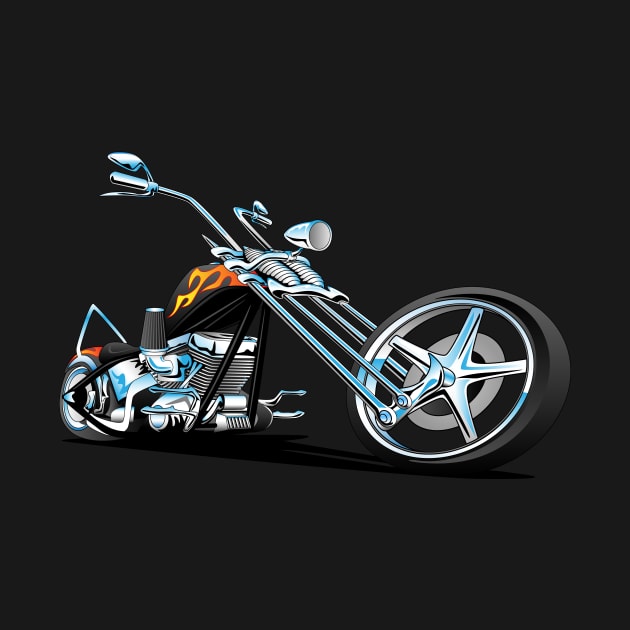 Classic American Chopper by hobrath