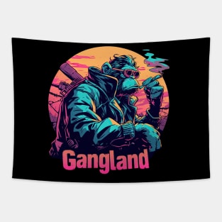 Gangland Iron Maiden monkey Tapestry