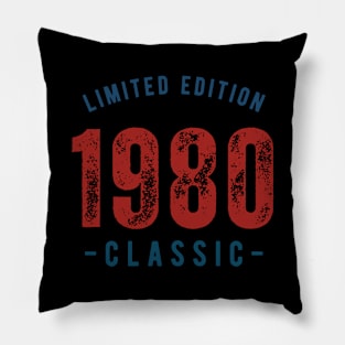 Limited Edition Classic 1980 Pillow