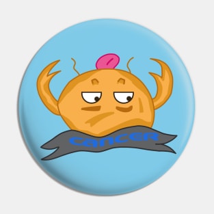 Cancer the Crab Pin