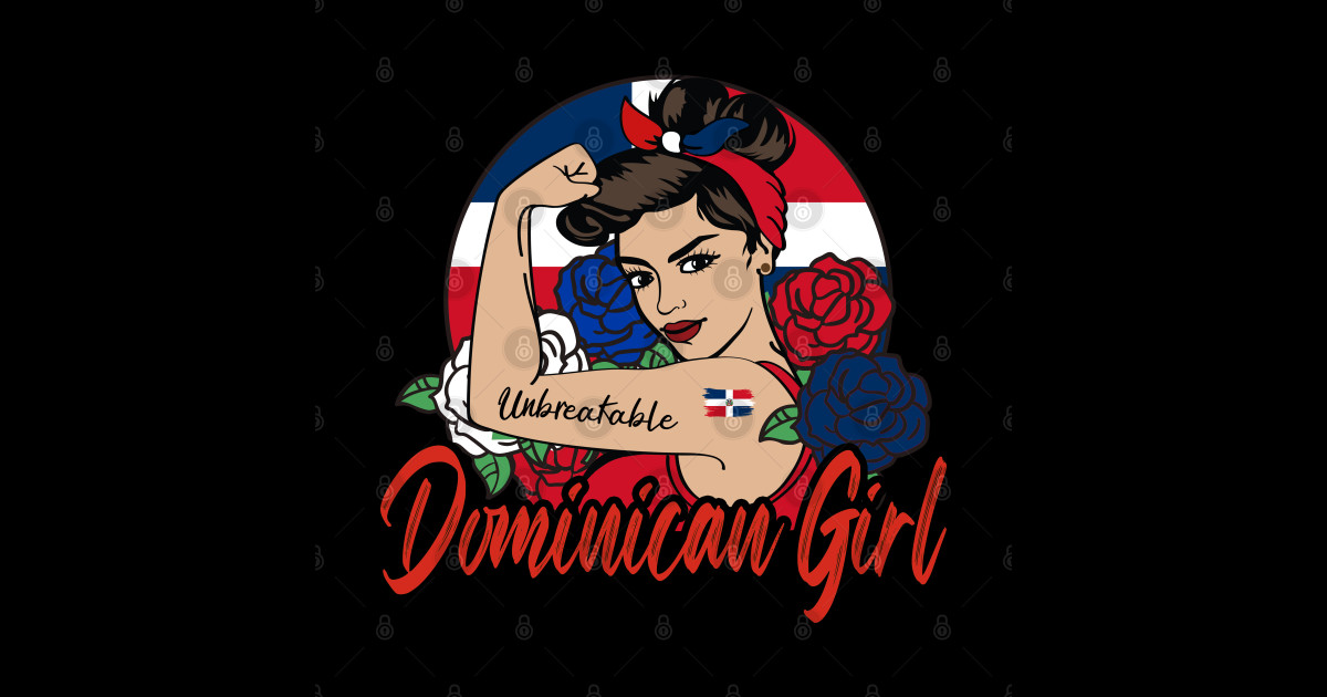 Dominican Girl Dominican Girl Sticker Teepublic