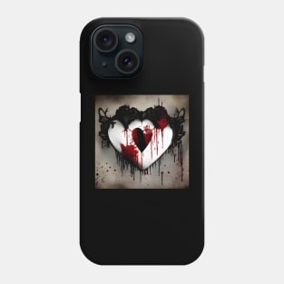 Gothic heart Phone Case