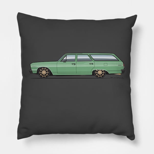 custom artwork Pillow by ArtOnWheels