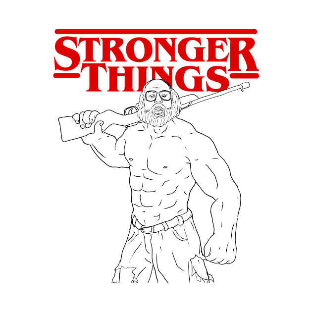 Murray Stranger Things Parody Stronger Things by SycamoreShirts