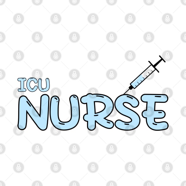 Intensive Care Unit (ICU) Nurse Blue by MedicineIsHard