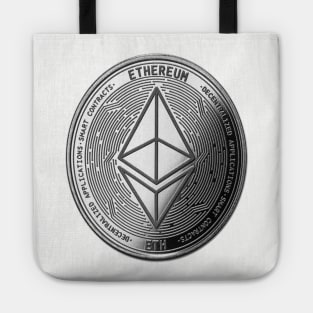 Silver Ethereum Tote