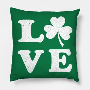 Love St Patricks Day Pillow