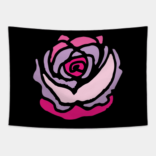 Wild Rose Pink Tapestry