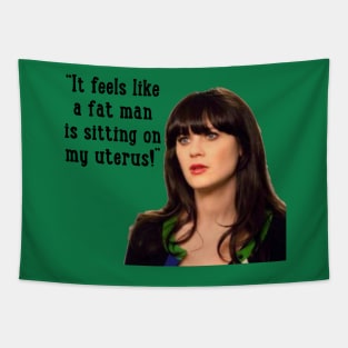 New Girl Funny Tapestry