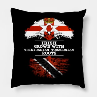 Northern Irish Grown With Trinidadian Tobagonian Roots - Gift for Trinidadian Tobagonian With Roots From Trinidad and Tobago Pillow