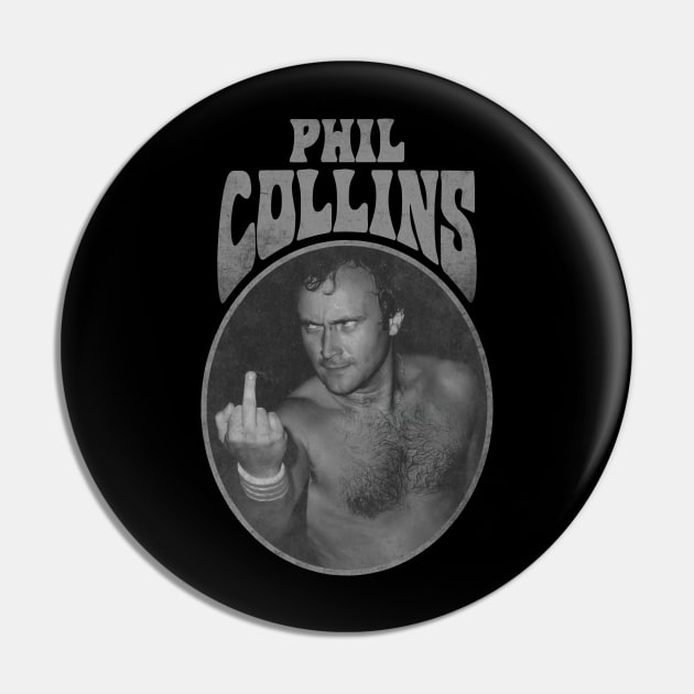 Phil Collins Pin by Diamond Creative