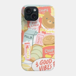 Cute Kawaii Food and Drinks Theme Phone Case