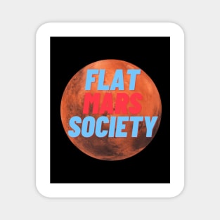 Flat Mars Society Magnet