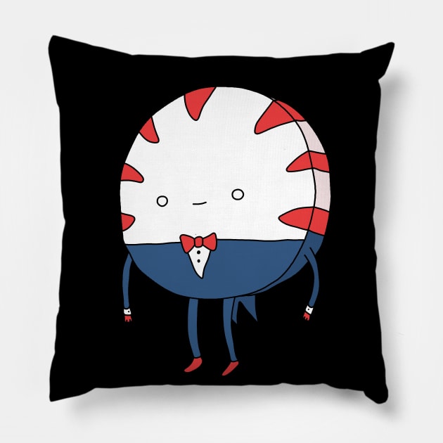 Peppermint Butler Pillow by valentinahramov