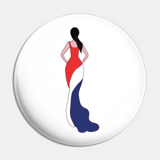 Netherlands Woman Pin