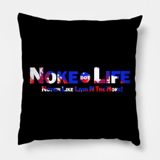 Noke.life - Red, White, & Blue Pillow