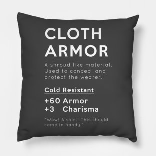 Cloth Armor Pillow