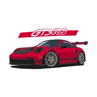 Car 911 gt3 rs red T-Shirt