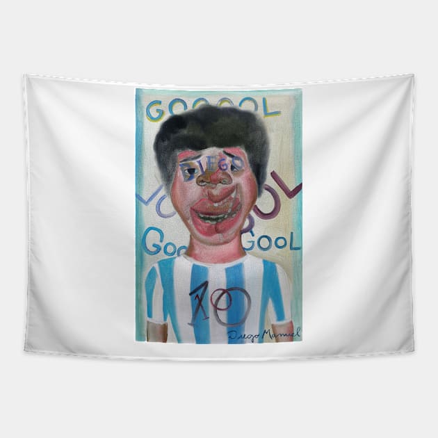 Diegol! Tapestry by diegomanuel