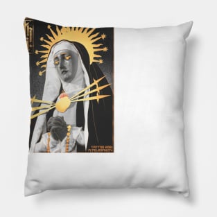 Madonna delle Lacrime Pillow