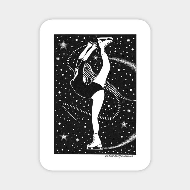 Star Skater Magnet by dennye