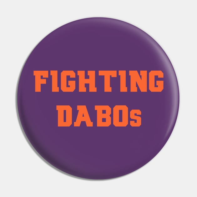 Fighting Dabos Pin by StadiumSquad