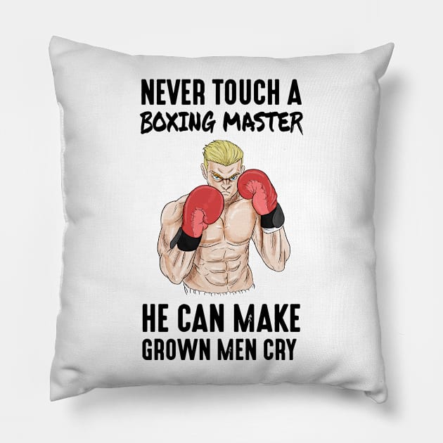 Boxing Fight Sparring Boxing Glove Funny Gift Pillow by bigD